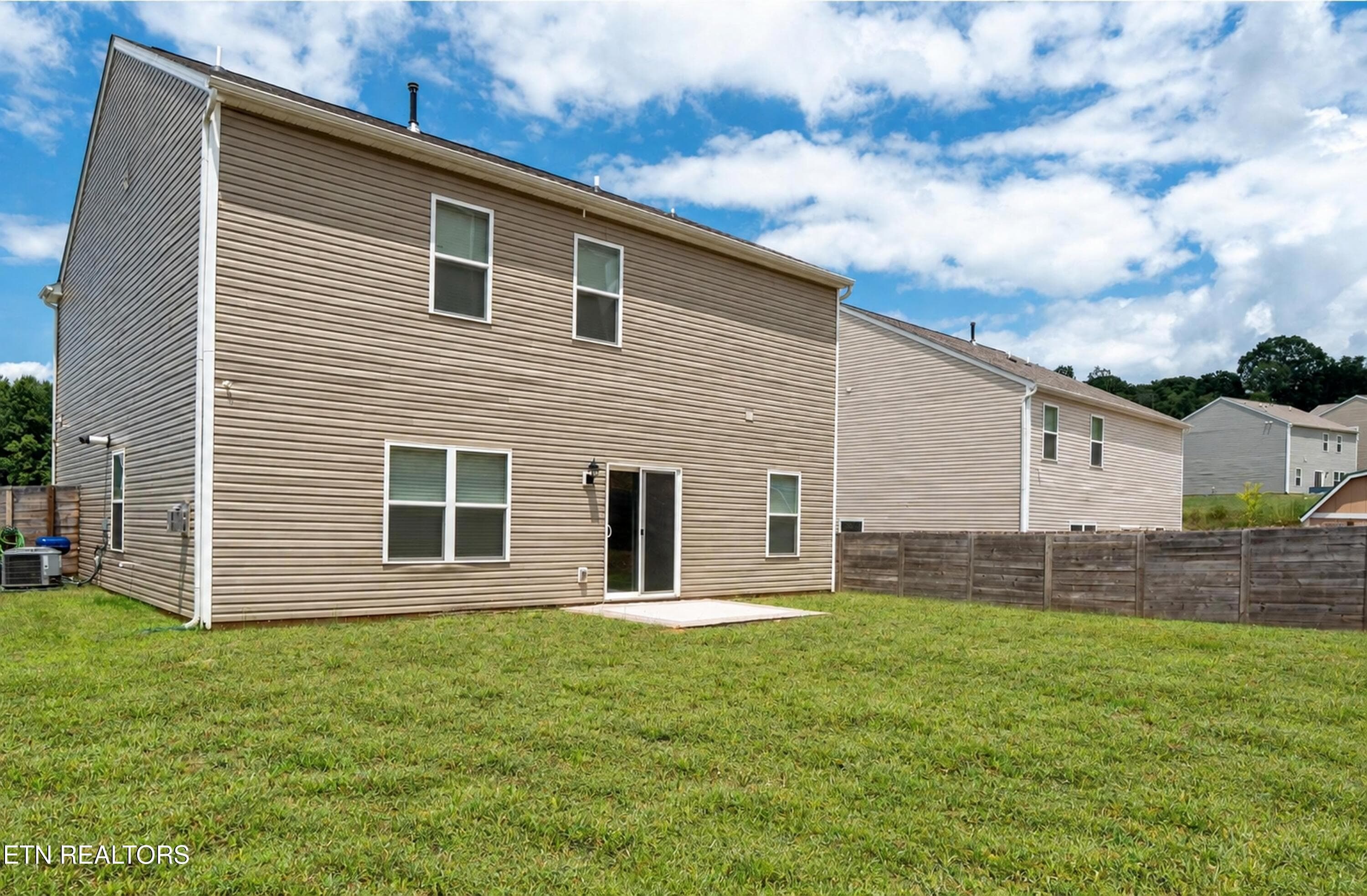 Backyard left - 3116 Berna Way, Morristown, TN 37814