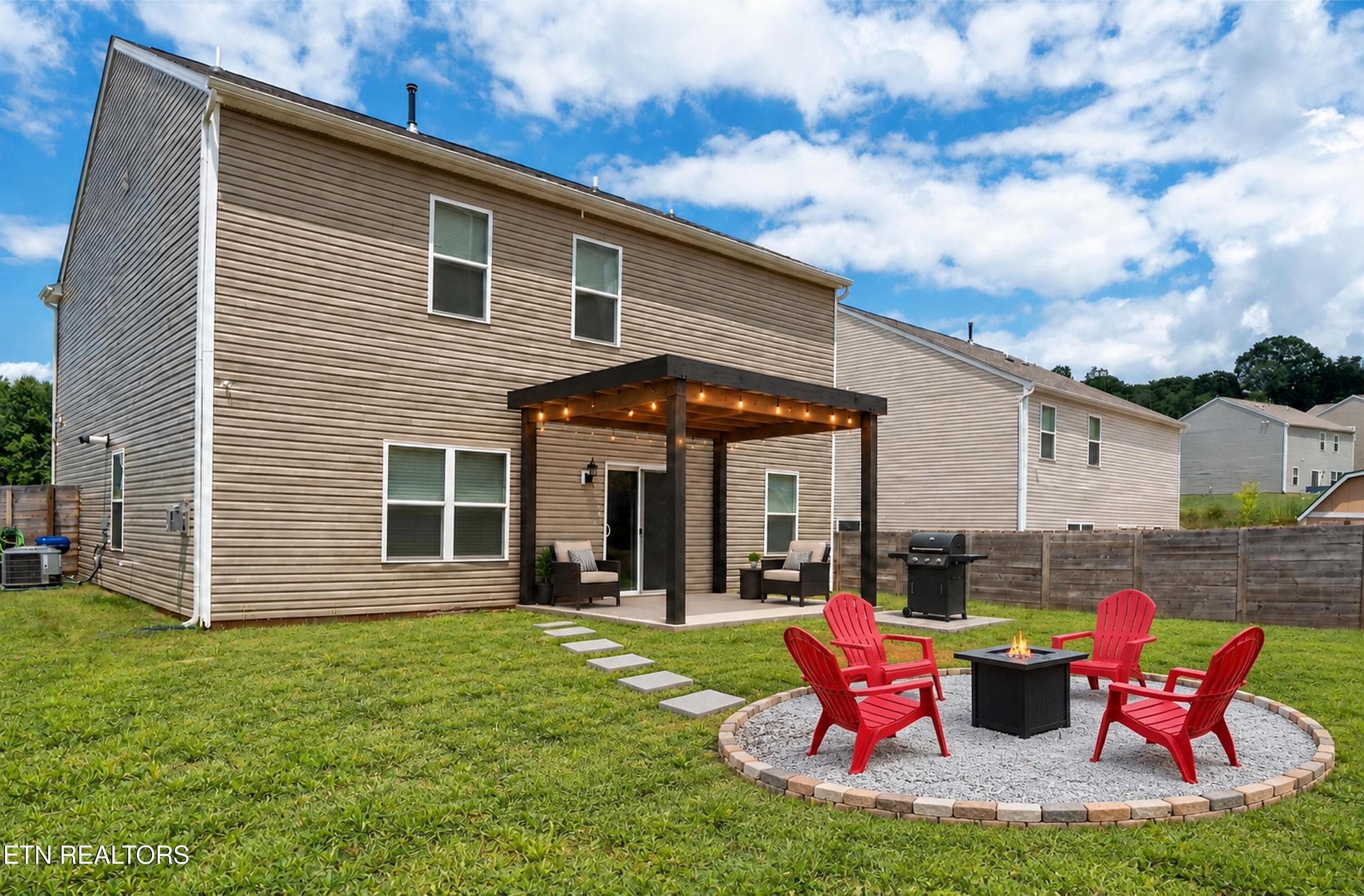 Backyard - 3116 Berna Way, Morristown, TN 37814