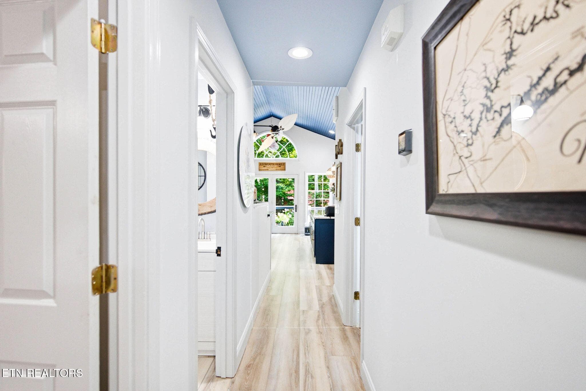 Main-Level-Hallway-Bedrooms - 773 Yoakum Hollow Rd, Jacksboro, TN 37757, Jacksboro