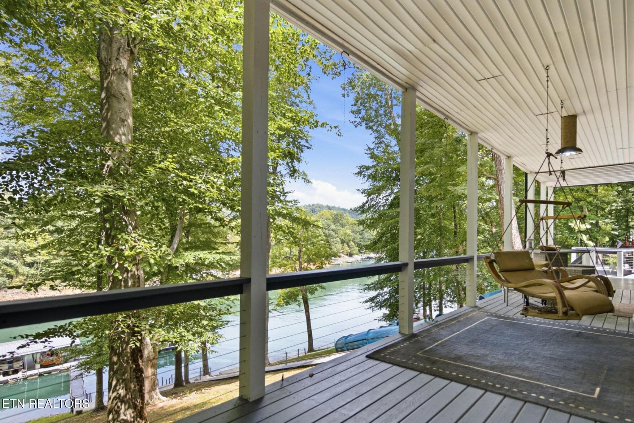 Lower-Level-Deck-Water-Views - 773 Yoakum Hollow Rd, Jacksboro, TN 37757, Jacksboro
