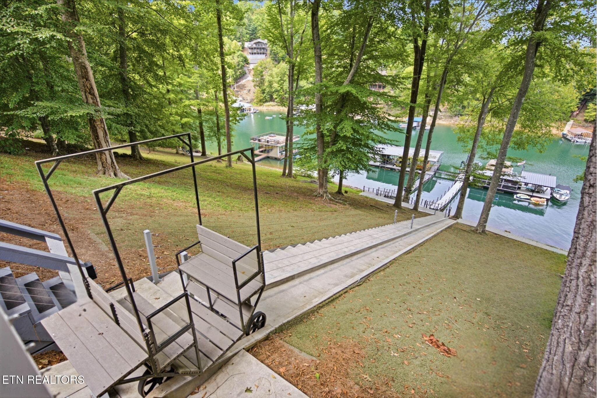 Tram-Steps-Dock-Lake-Access - 773 Yoakum Hollow Rd, Jacksboro, TN 37757, Jacksboro