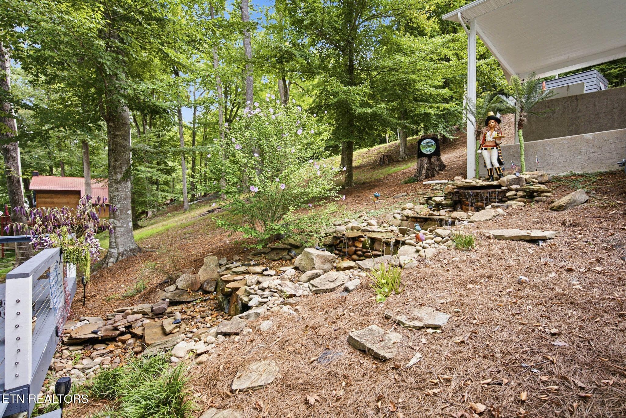 Cascading-Waterfall-Feature - 773 Yoakum Hollow Rd, Jacksboro, TN 37757, Jacksboro