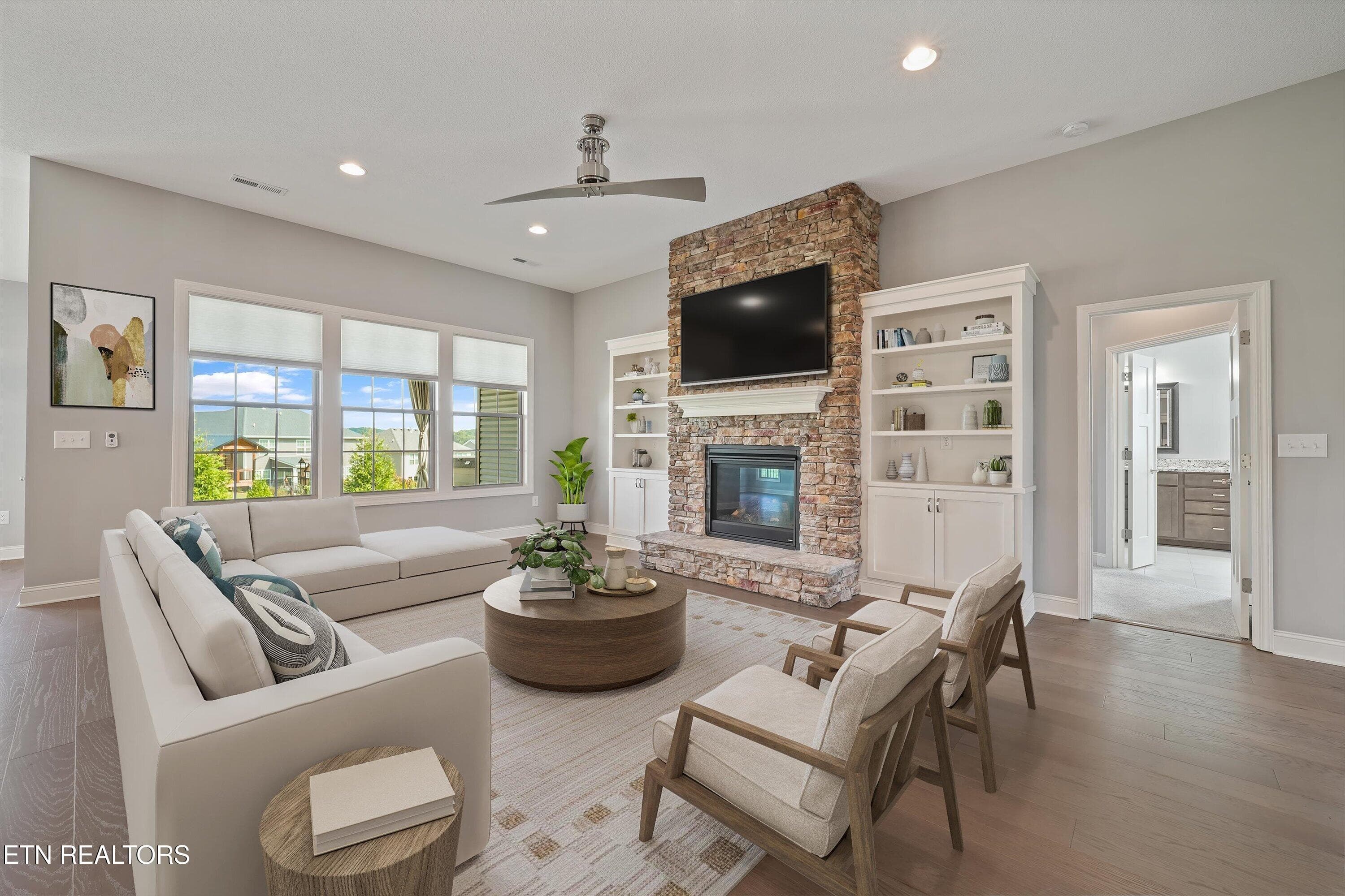 Virtually Staged - 1439 Ridge Climber Rd, Knoxville, TN 37922, Knoxville