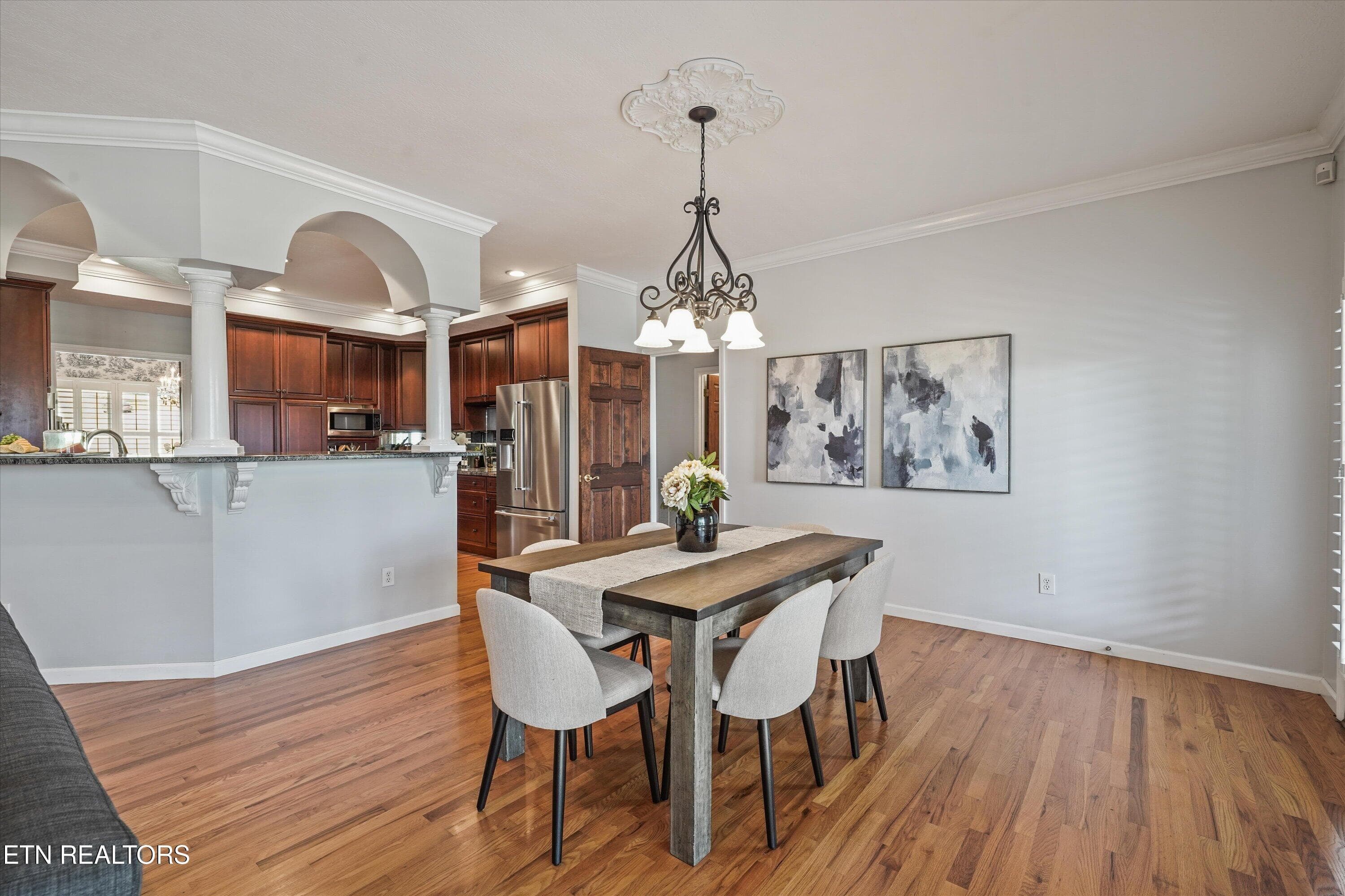 Dining Area - 607 Cornfield Drive, White Pine, TN 37890, White Pine