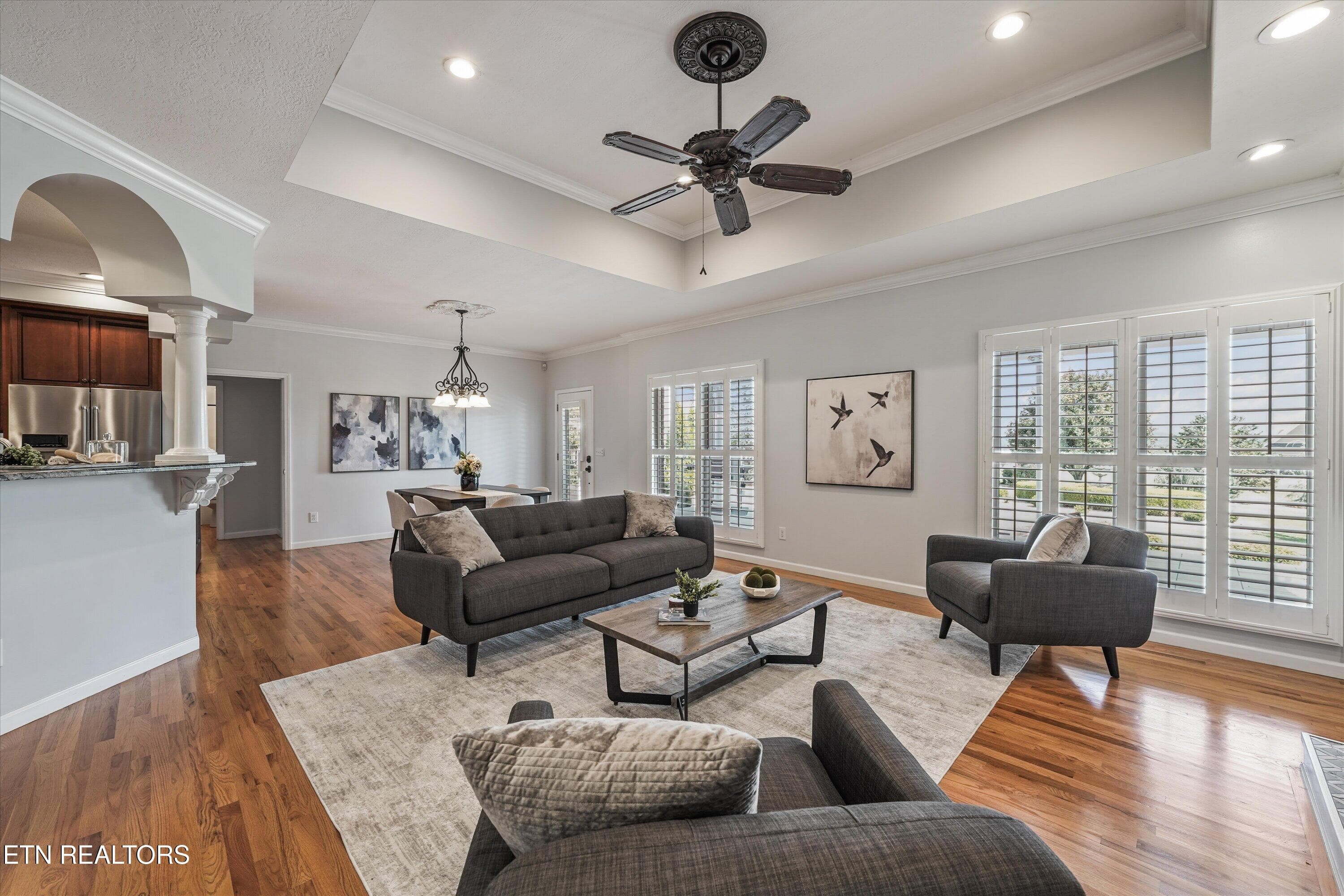 Living Room - 607 Cornfield Drive, White Pine, TN 37890, White Pine