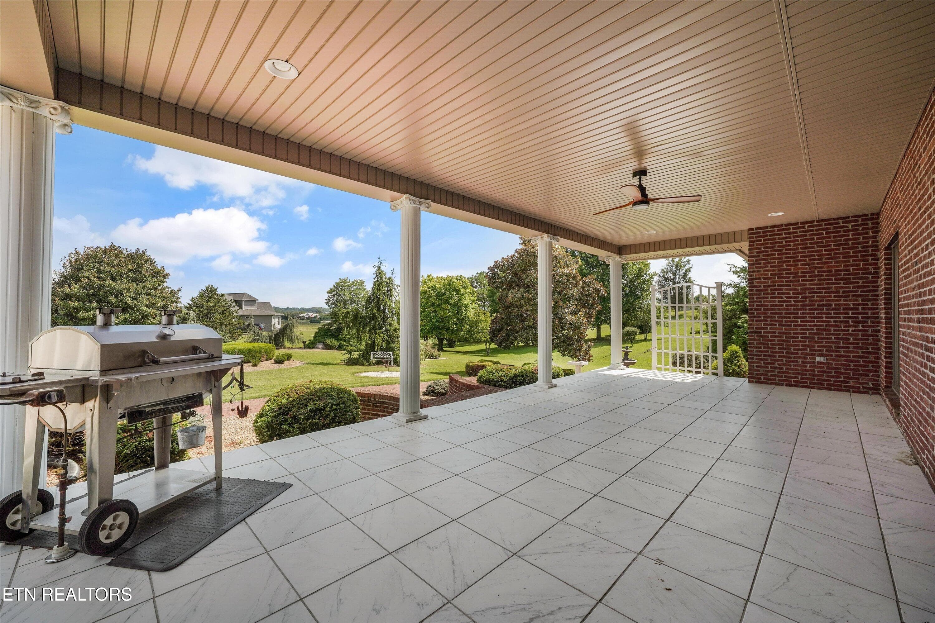Back Porch - 607 Cornfield Drive, White Pine, TN 37890, White Pine