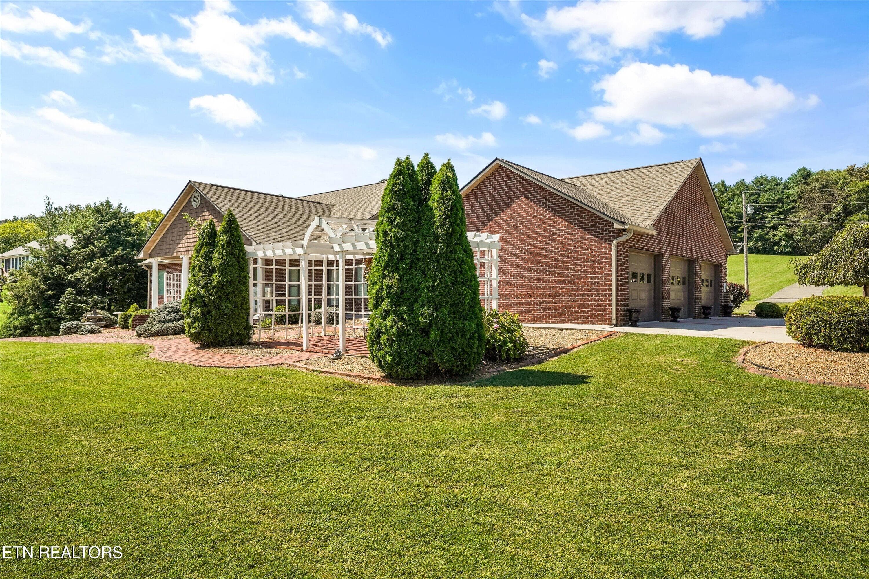 Backyard - 607 Cornfield Drive, White Pine, TN 37890, White Pine