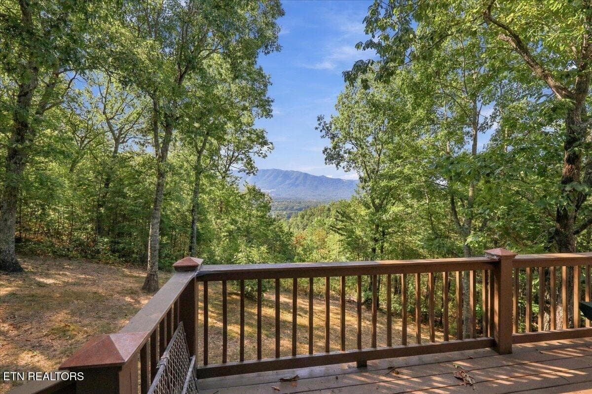 Porch View - 504 Twin Oak Mtn Lane, Townsend, TN 37882, Townsend