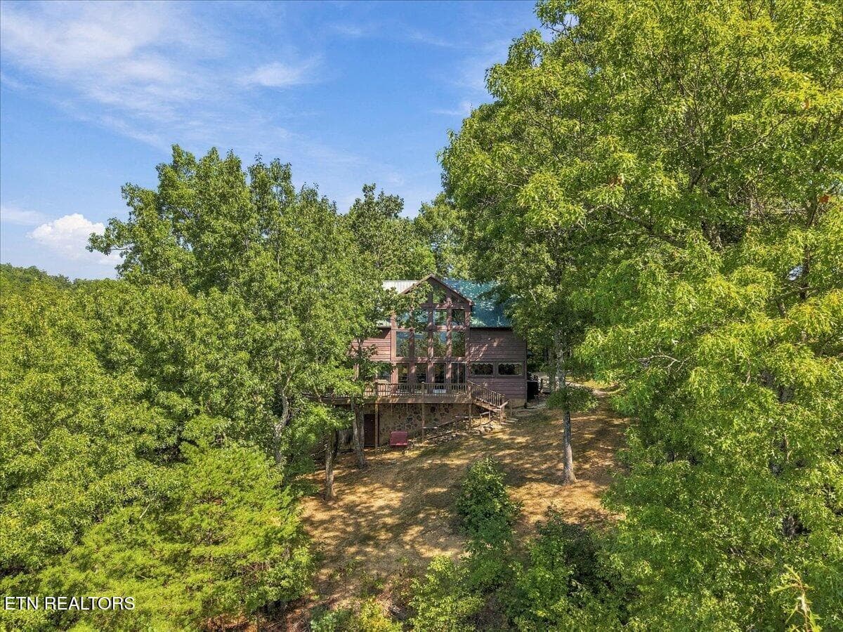 Porch View - 504 Twin Oak Mtn Lane, Townsend, TN 37882, Townsend