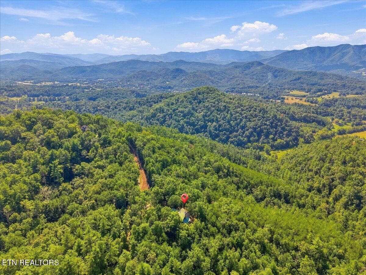 Aerial View - 504 Twin Oak Mtn Lane, Townsend, TN 37882, Townsend