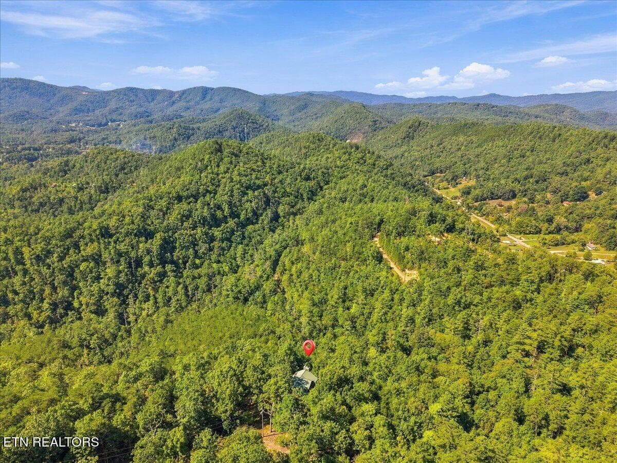Aerial View - 504 Twin Oak Mtn Lane, Townsend, TN 37882, Townsend