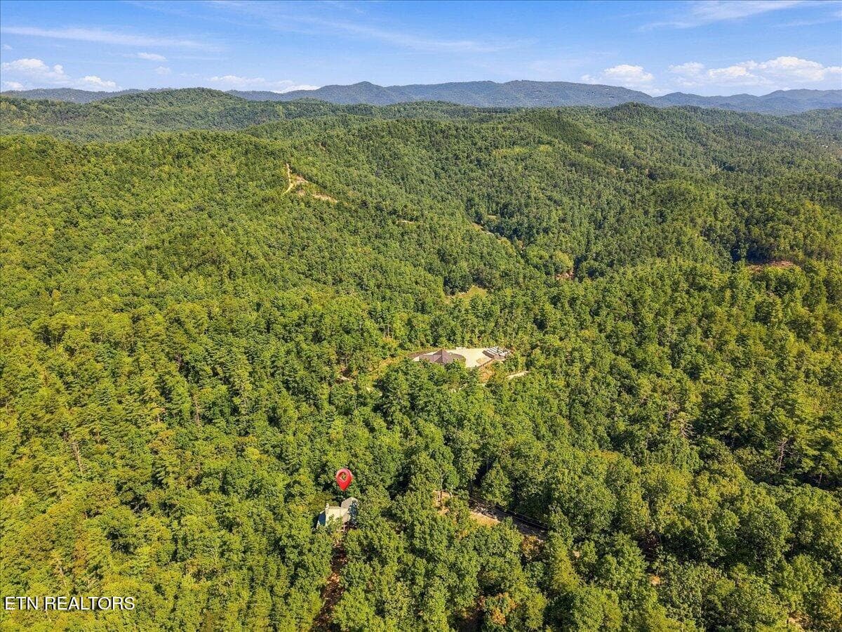Aerial View - 504 Twin Oak Mtn Lane, Townsend, TN 37882, Townsend