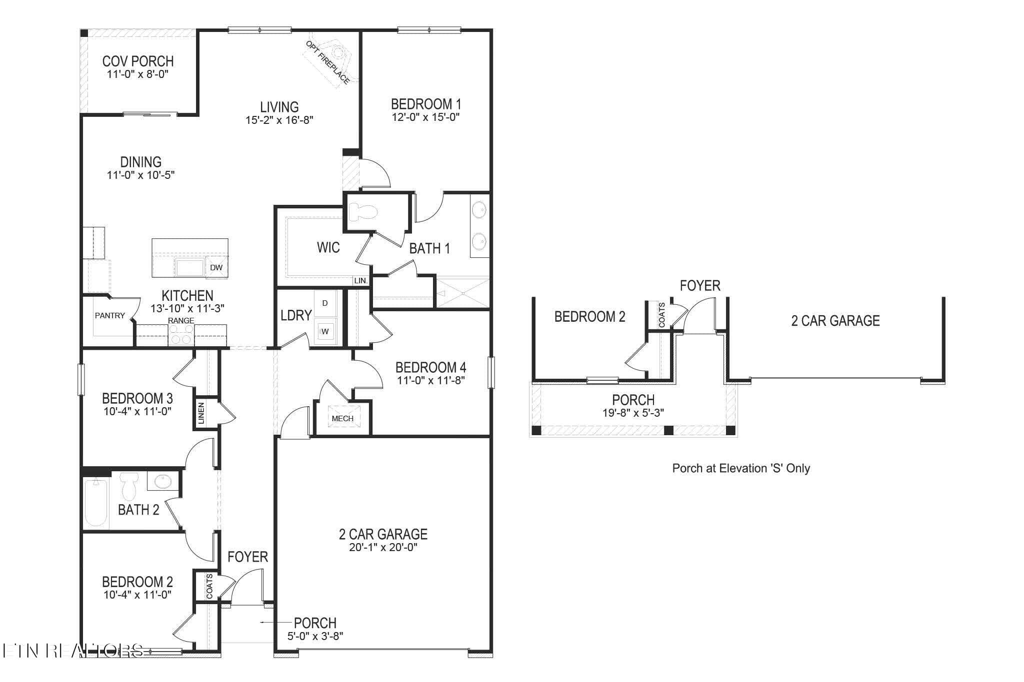 Cali Traditon Floor Plan 2048x1365 - 4292 Juliette Elise Street, Knoxville, TN 37920, Knoxville