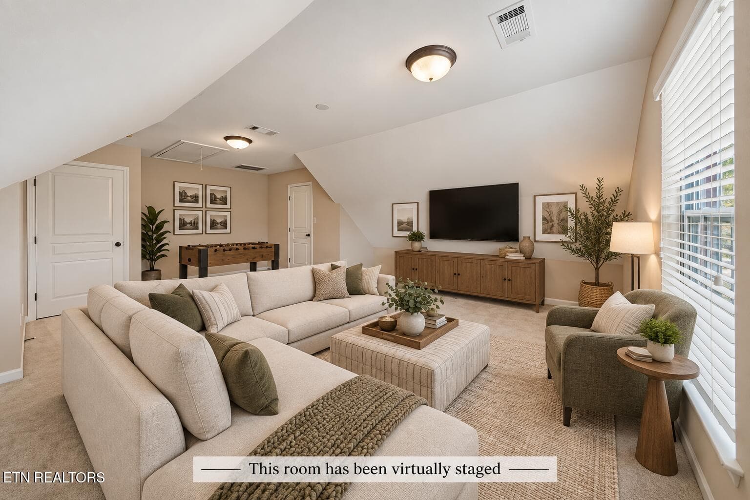 Bonus Room Virtually Staged - 1721 Bombay Lane, Knoxville, TN 37932