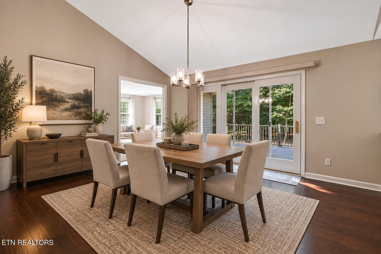 Virtually staged Dining area - 151 Northridge Drive, Crossville, TN 38558