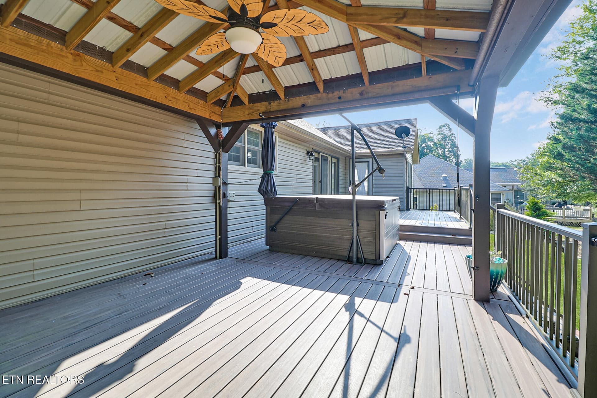 Back deck - 151 Northridge Drive, Crossville, TN 38558