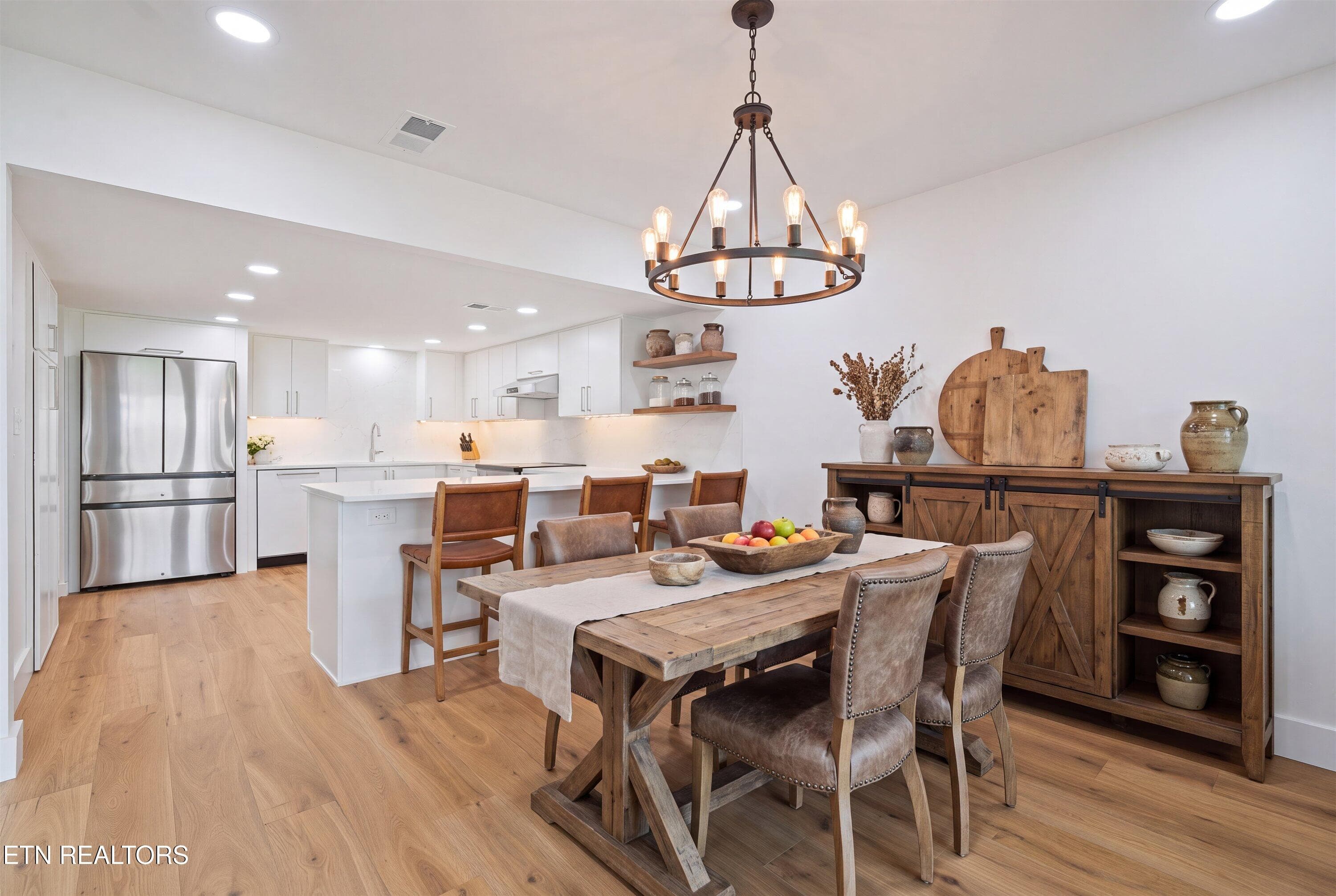 Virtually Staged Dining - 1903 Cherokee Bluff Drive, Knoxville, TN 37920, Knoxville