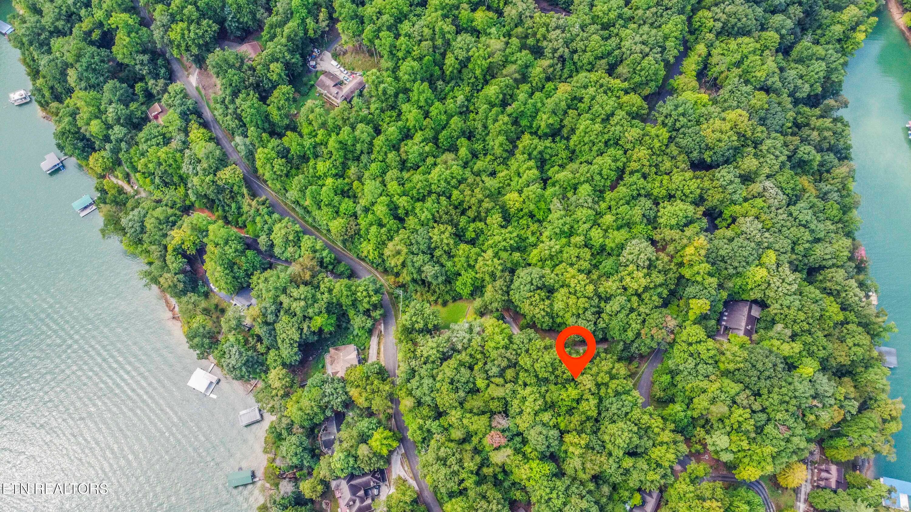 DRONE VIEW - S Shorewood Lane, Caryville, TN 37714