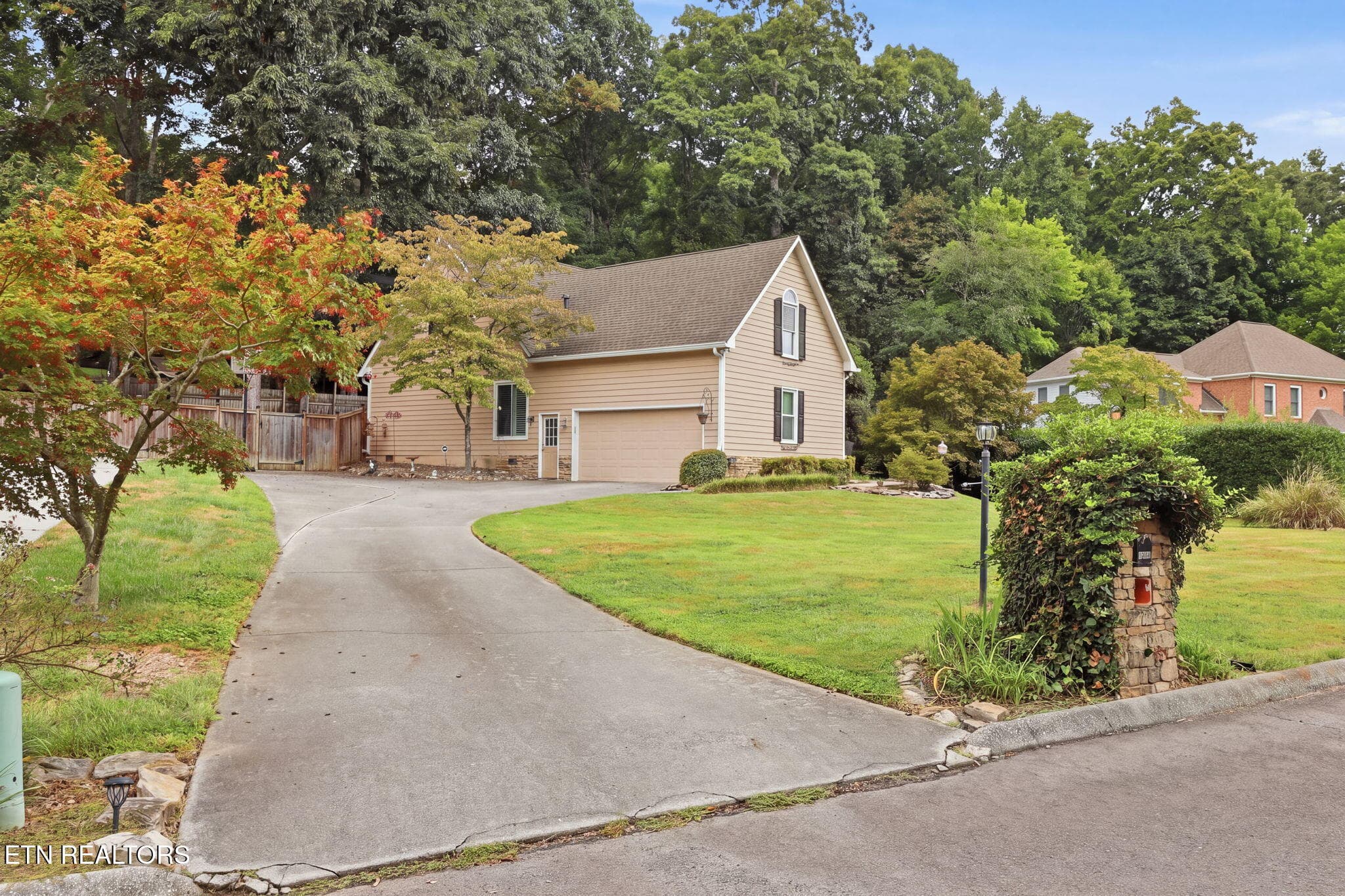 Back from the street - 1305 Mark Joseph Lane, Knoxville, TN 37931