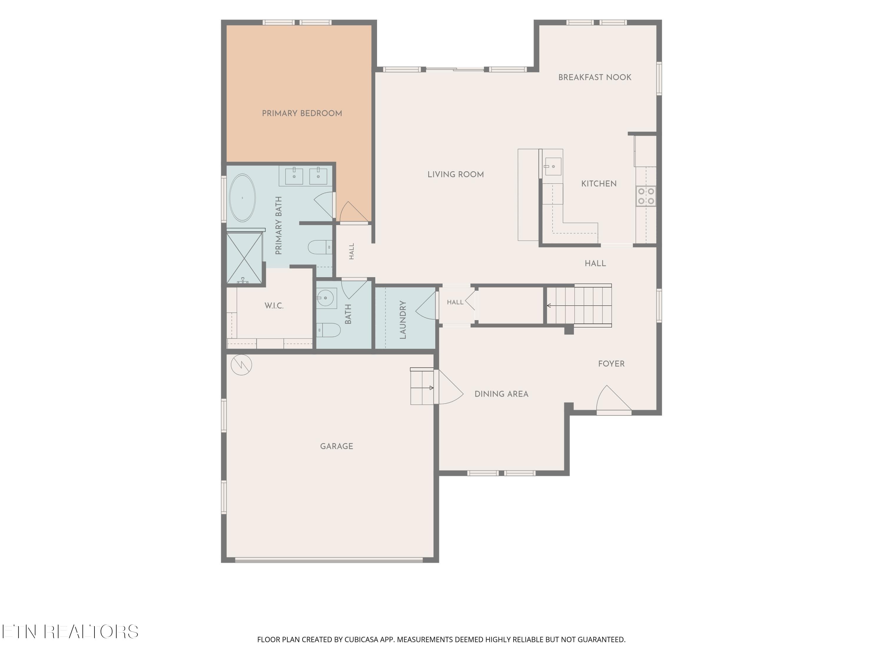 24_Floor_Plan_First_Floor - 4419 Platinum Drive, Knoxville, TN 37938, Knoxville