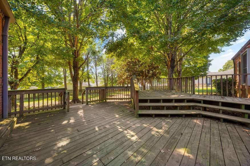 Back Deck - 1210 Briar Lea, Sevierville, TN 37862