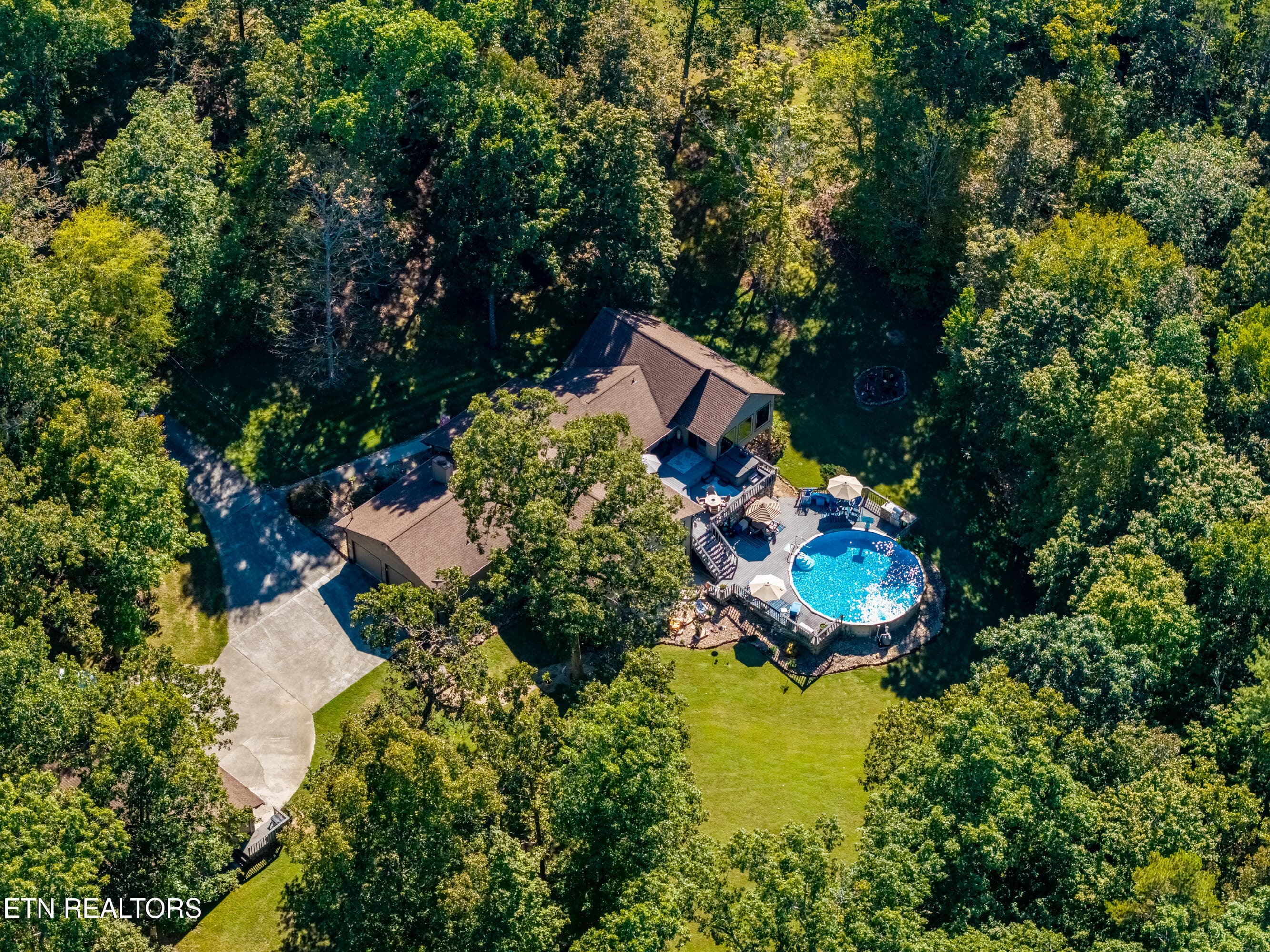 Privacy, privacy! - 1845 Tree Tops Lane, Seymour, TN 37865, Seymour