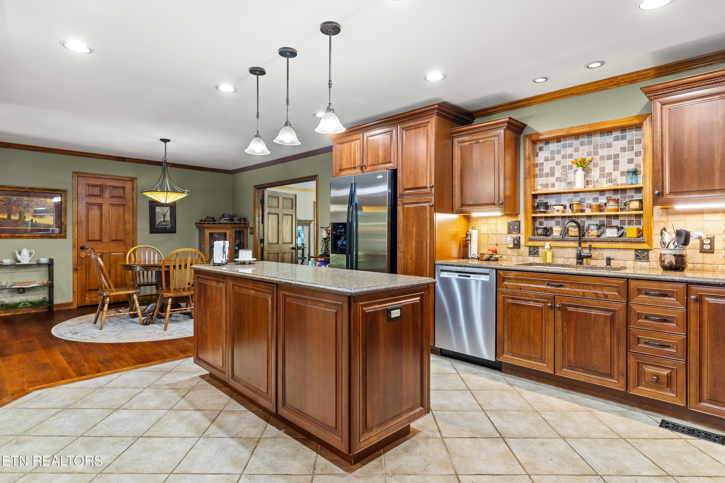 Island w granite tops - 1845 Tree Tops Lane, Seymour, TN 37865, Seymour