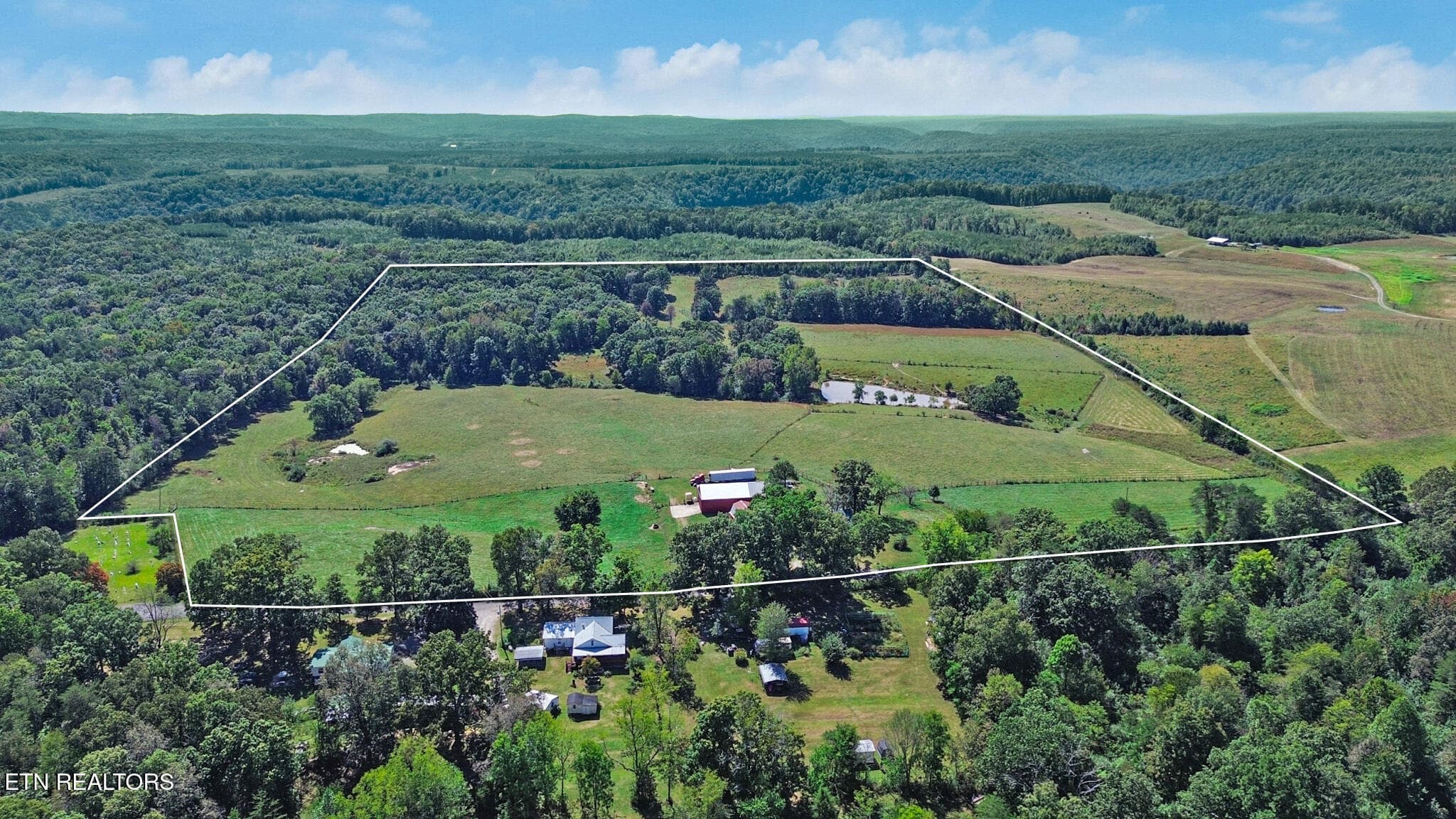 Property Lines - 580 Eastland Cemetery Rd, Sparta, TN 38583, Sparta