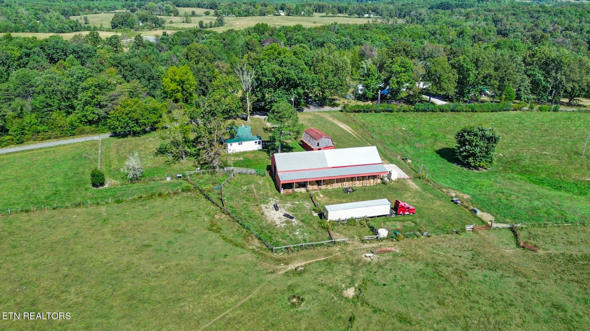 Aerial View - 580 Eastland Cemetery Rd, Sparta, TN 38583, Sparta