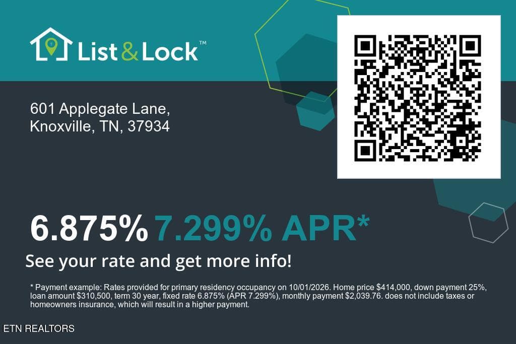 QRCode - 601 Applegate Lane, Farragut, TN 37934