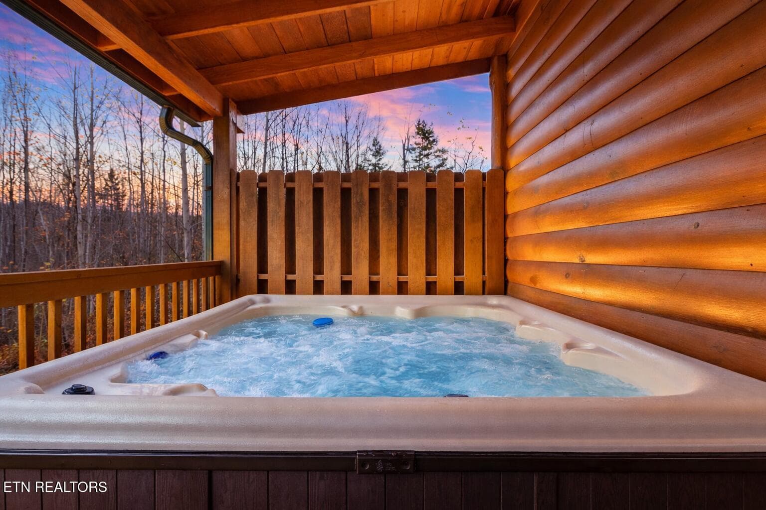 Hot Tub staged for 220 Amet Way for sale - 220 Amet Way, Cosby, TN 37722, Cosby