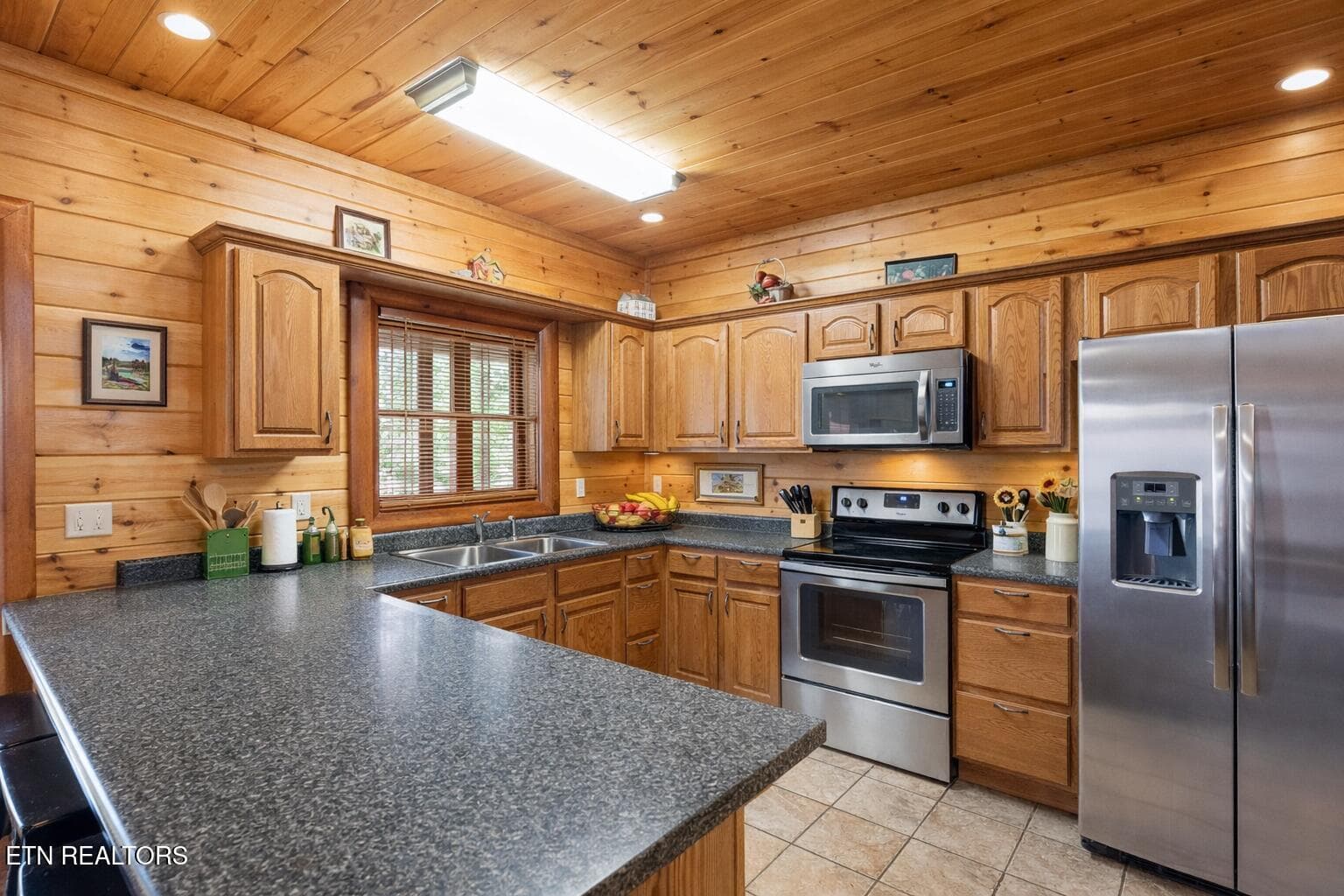 Kitchen staged for 220 Amet Way for sale - 220 Amet Way, Cosby, TN 37722, Cosby