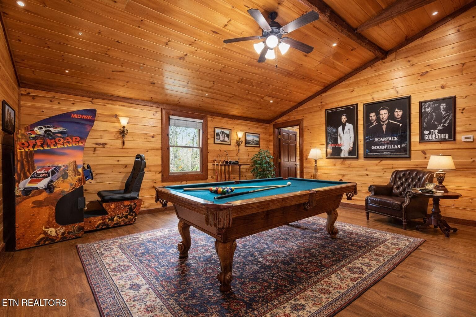 Game Roomstaged for 220 Amet Way for sal - 220 Amet Way, Cosby, TN 37722, Cosby