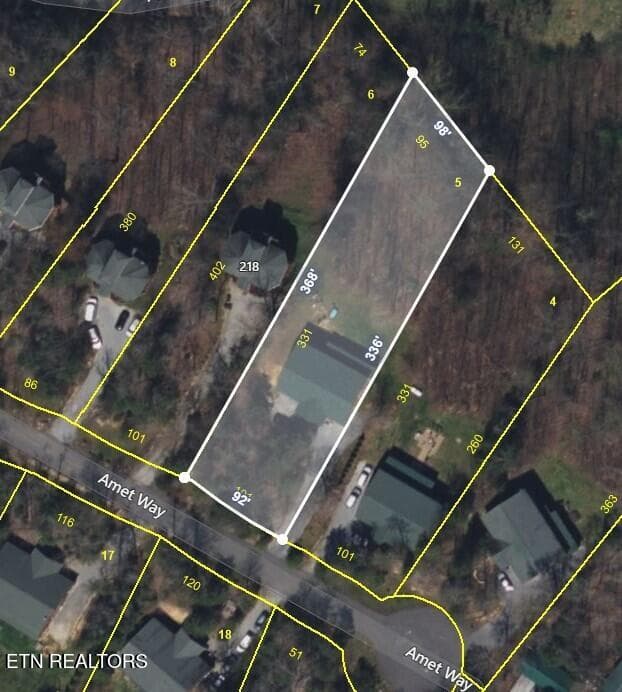Map - 220 Amet Way, Cosby, TN 37722, Cosby
