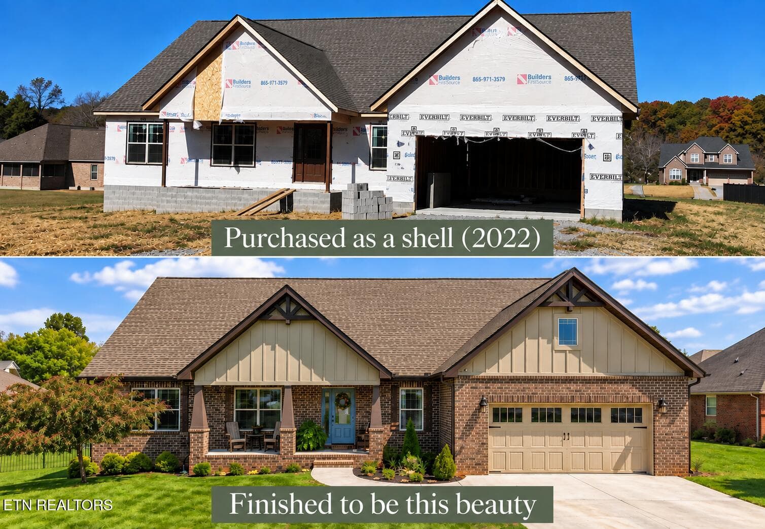 Transformation Photo - 1619 Cascading Falls Lane, Sevierville, TN 37876