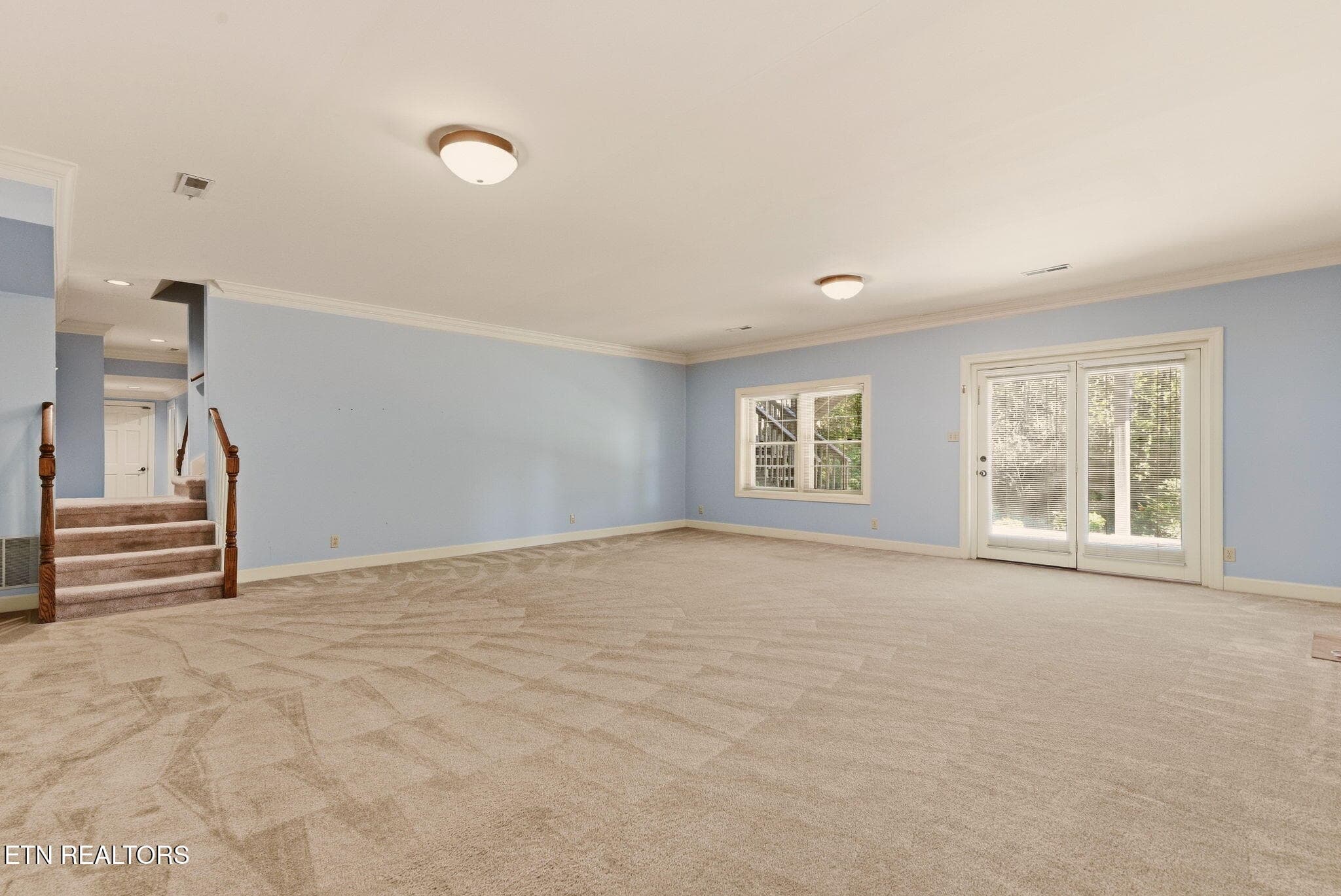 Downstairs rec room - 108 Amanda Place, Oak Ridge, TN 37830, Oak Ridge