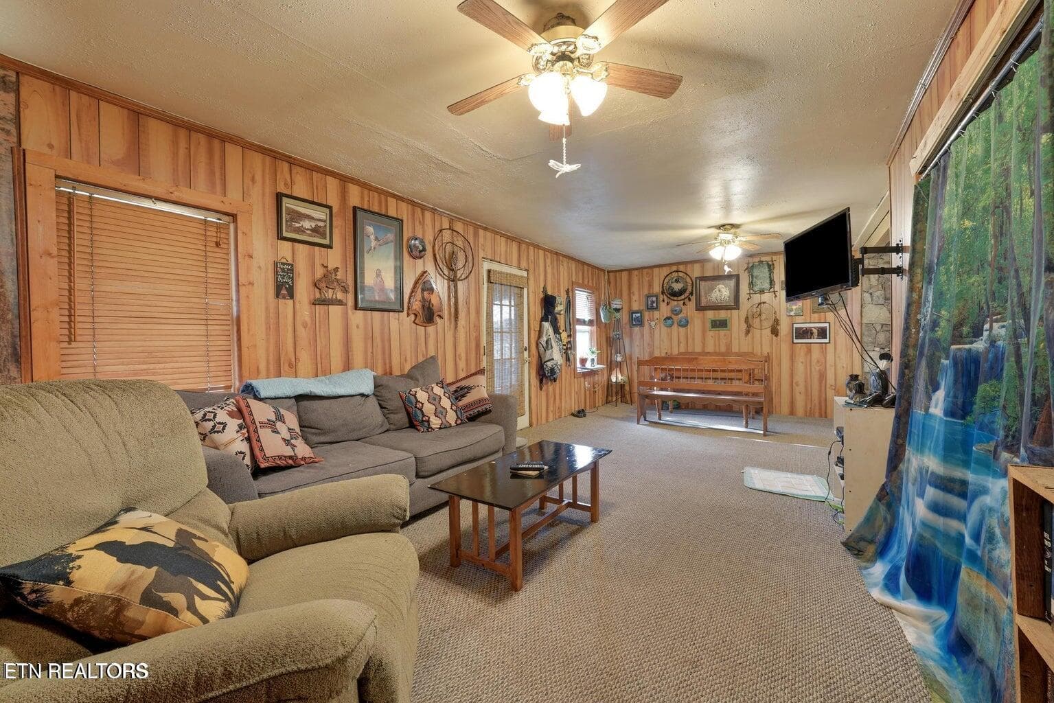 Living Rm 2nd House - 1223 Rocky Flats Rd, Cosby, TN 37722, Cosby