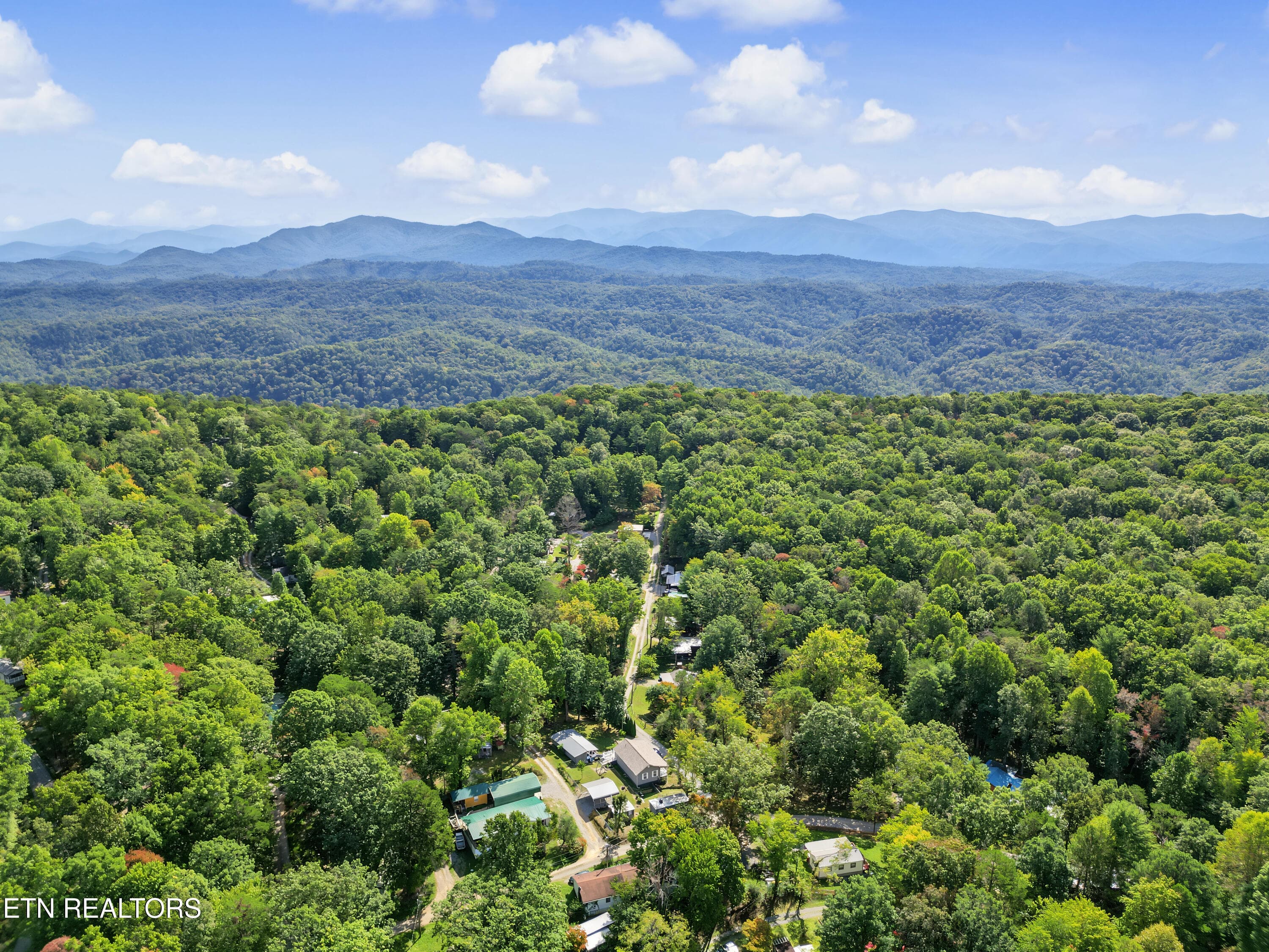 Drone of mountains and area - 6060 S Circle Drive, Tallassee, TN 37878, Tallassee