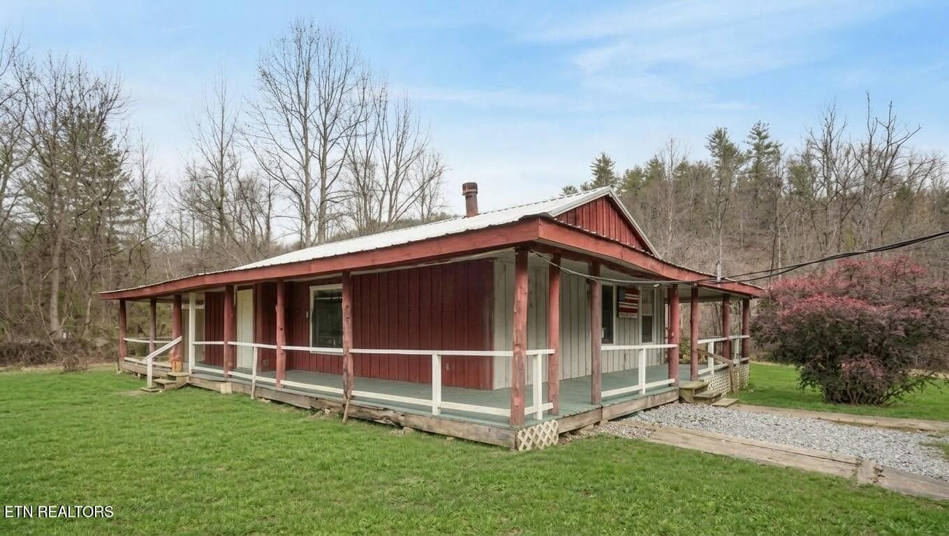 Front Exterior - 1223 Rocky Flats Rd, Cosby, TN 37722, Cosby