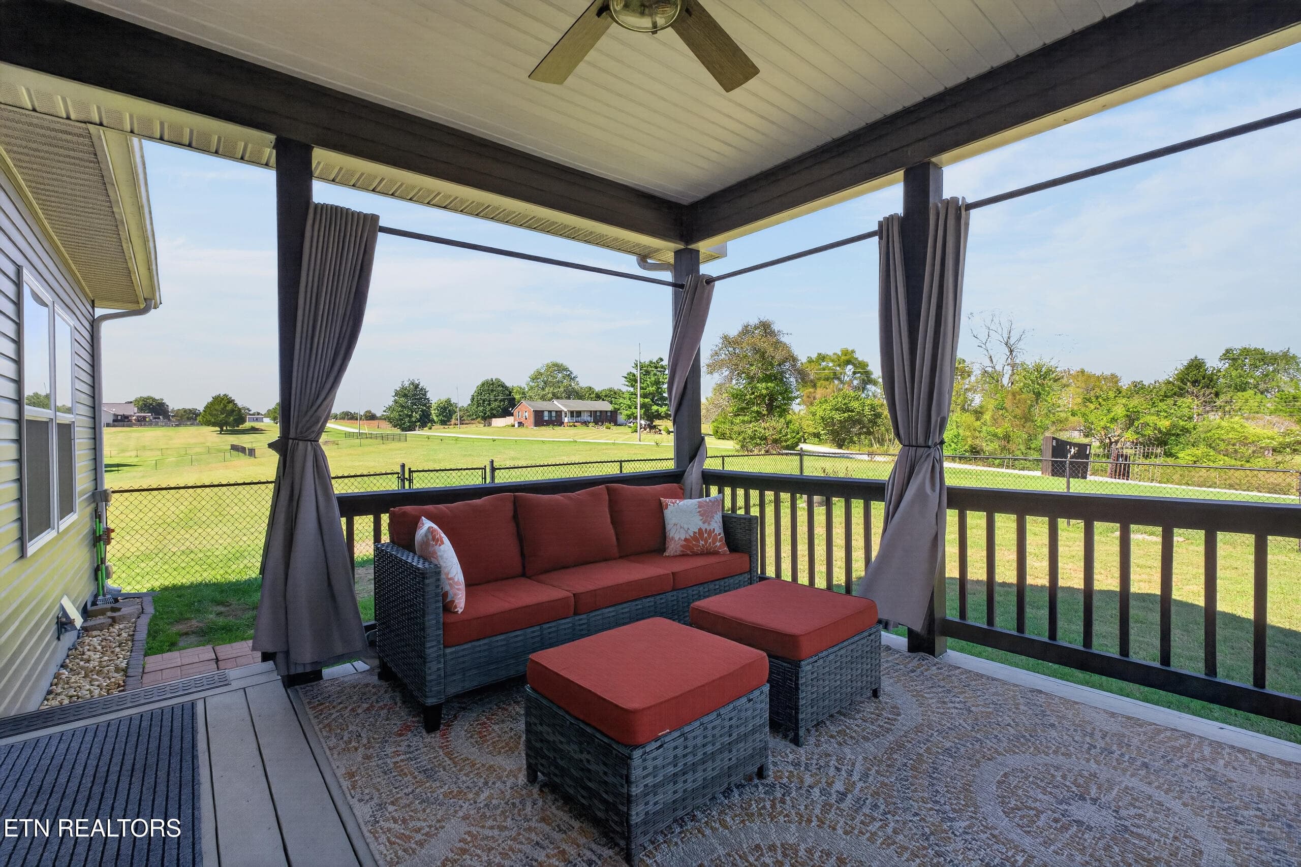COVERED BACK DECK - 40 Highland Ridge Drive, Crossville, TN 38555, Crossville