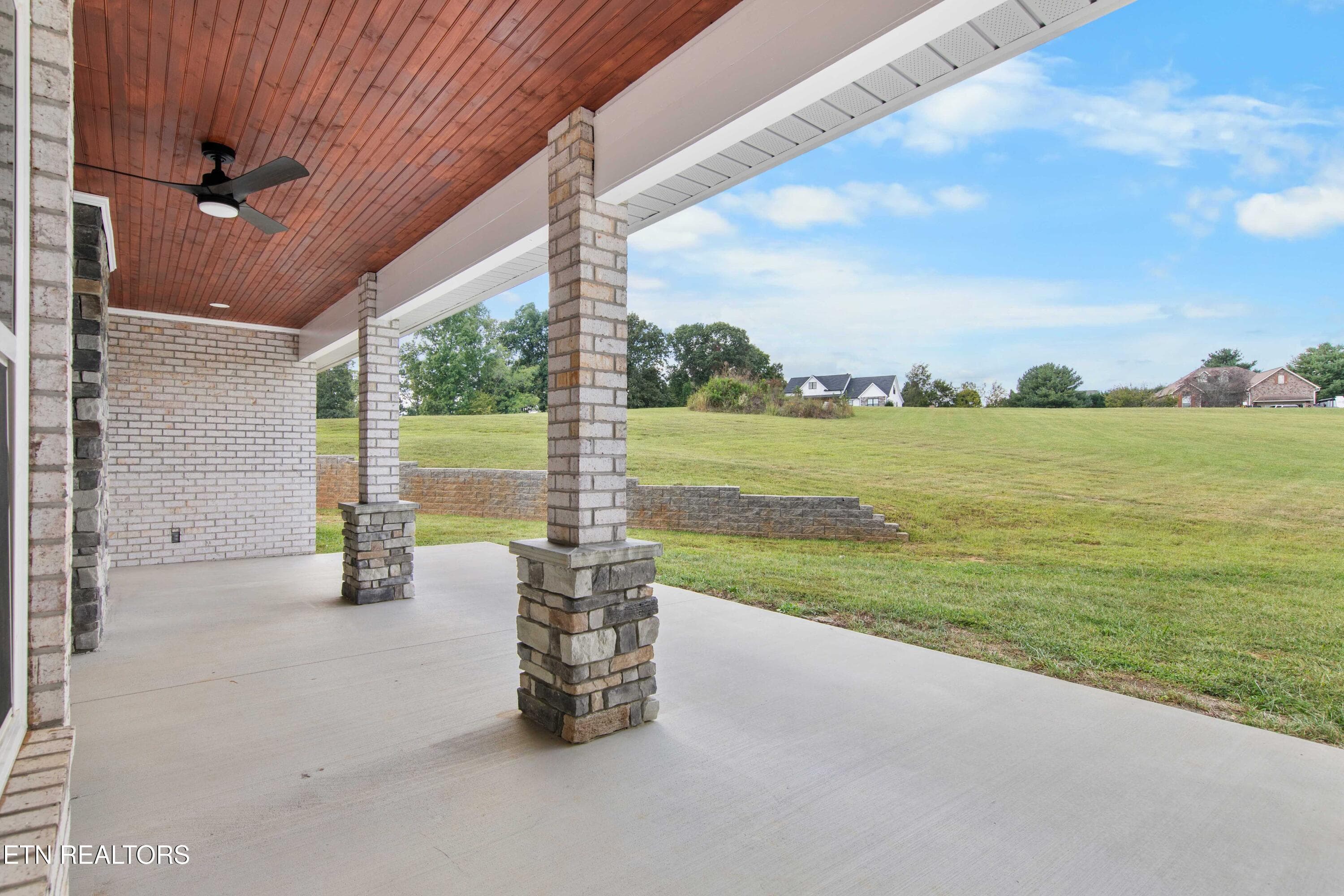 Spacious Back Covered Patio - 227 Sugar Maple Court, Madisonville, TN 37354