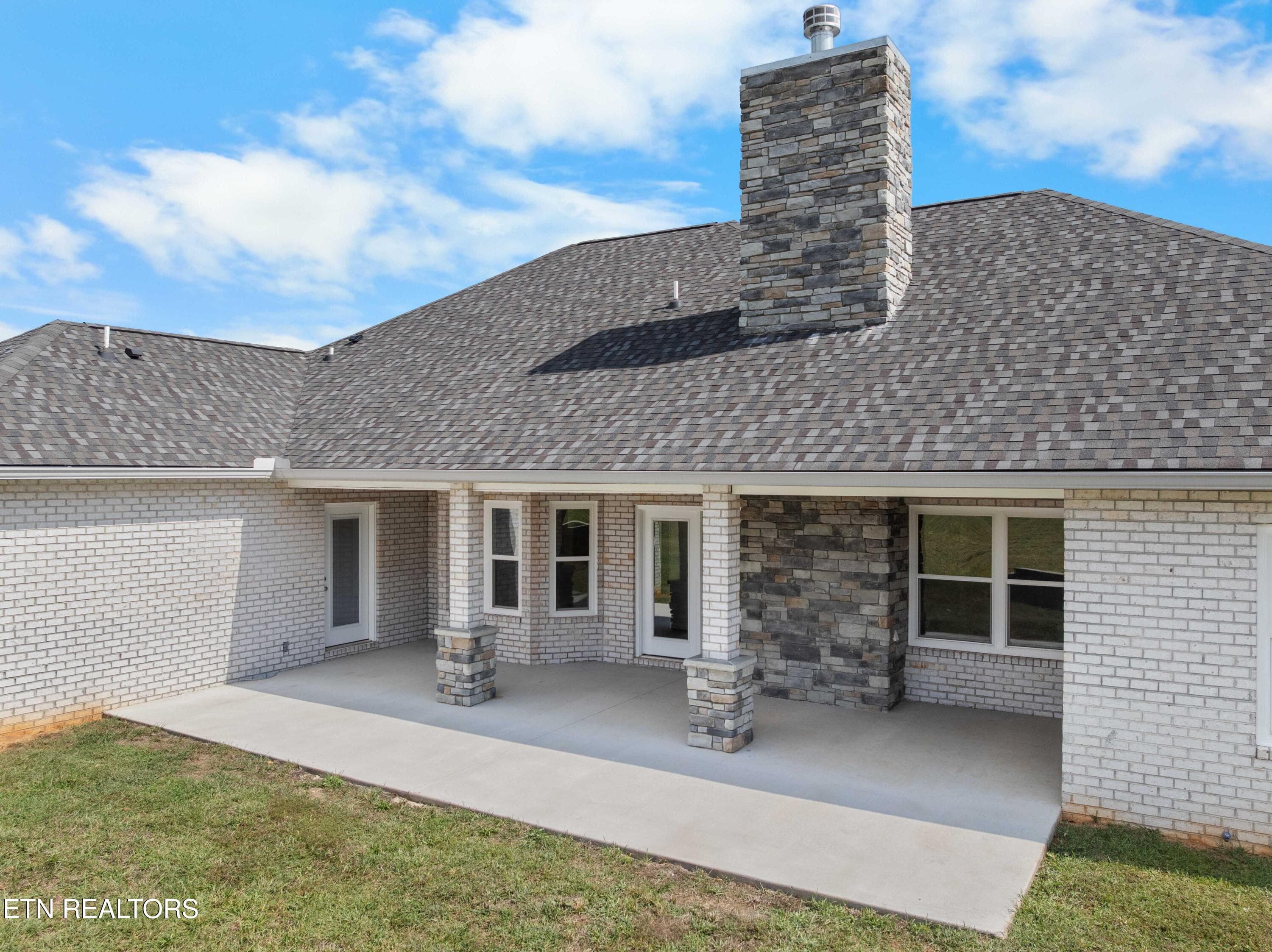 Spacious Back Covered Patio - 227 Sugar Maple Court, Madisonville, TN 37354