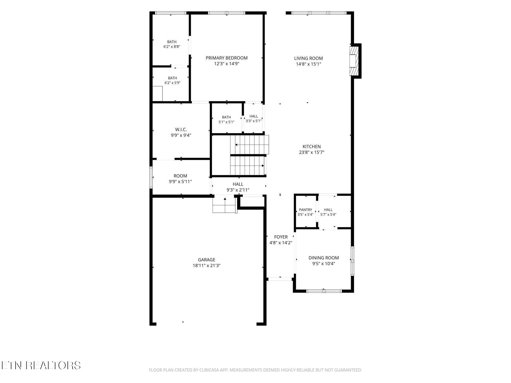 4434 Ivan Scott Dr. Floor Plan - 4434 Ivan Scott Drive, Knoxville, TN 37938, Knoxville