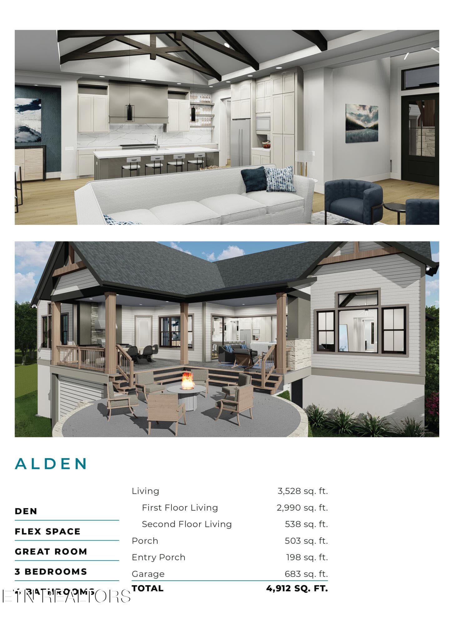 Alden 1803F - Floor Plan SF - 219 Forward Way, Lenoir City, TN 37772, Lenoir City