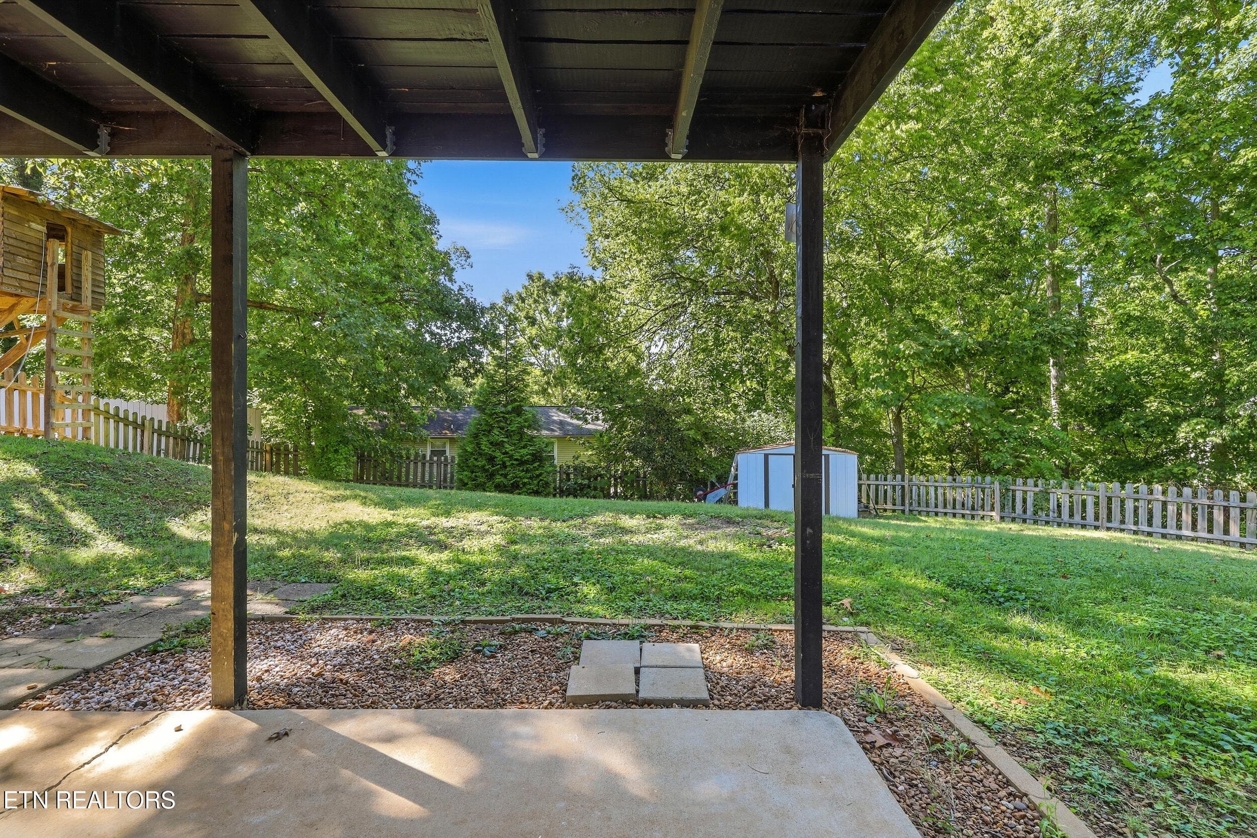 basement walkout - 1403 Northshire Lane, Knoxville, TN 37922, Knoxville