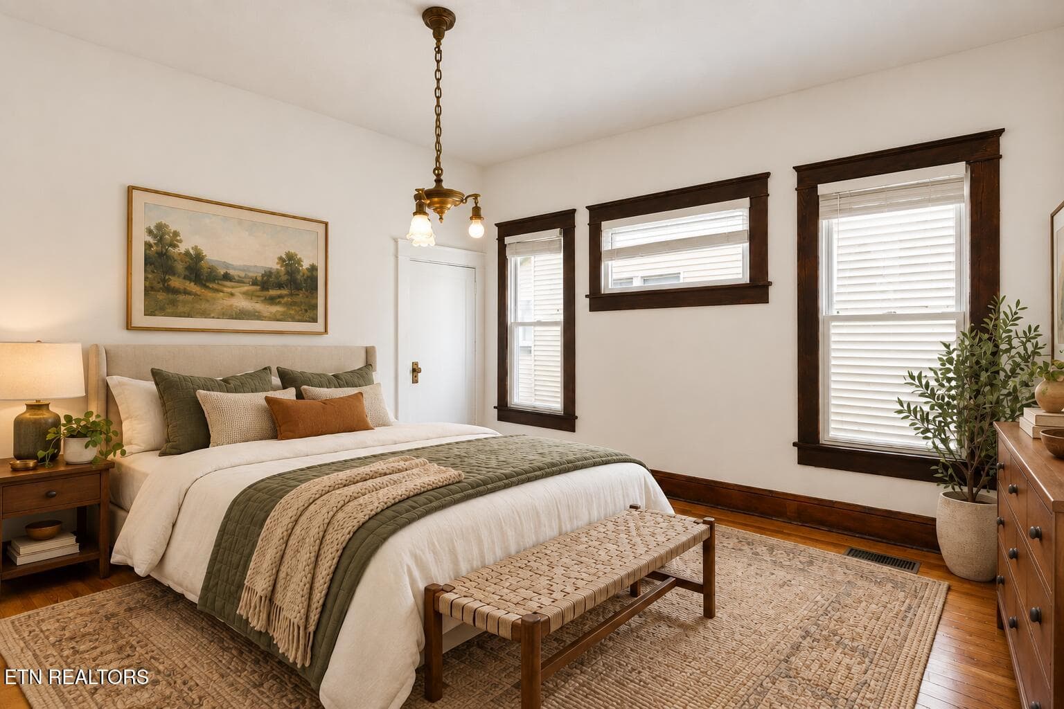 Cozy Earth-Toned Bedroom Retreat - 227 E Burwell Ave, Knoxville, TN 37917, Knoxville
