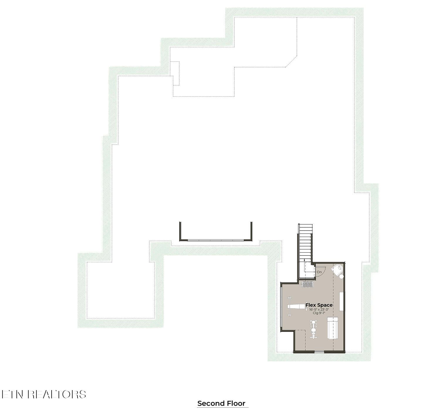 Viento INV - Upper Level floor plan - 553 Navigator Drive, Lenoir City, TN 37772, Lenoir City