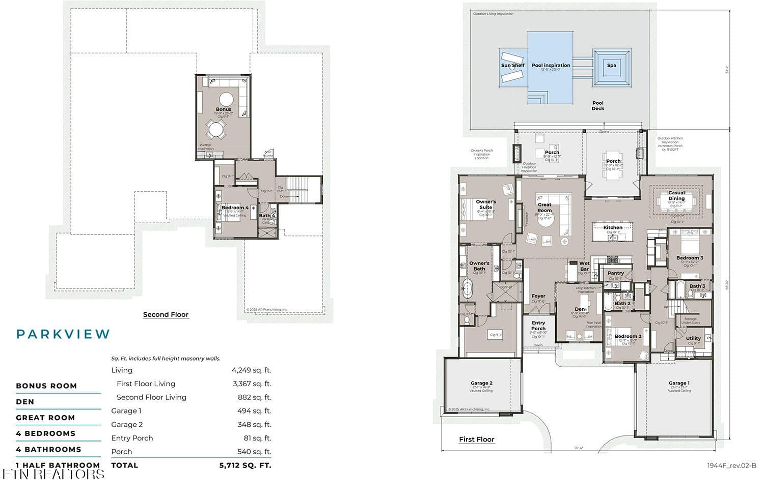 Parkview1944_Floor Plan - 535 Navigator Drive, Lenoir City, TN 37772, Lenoir City