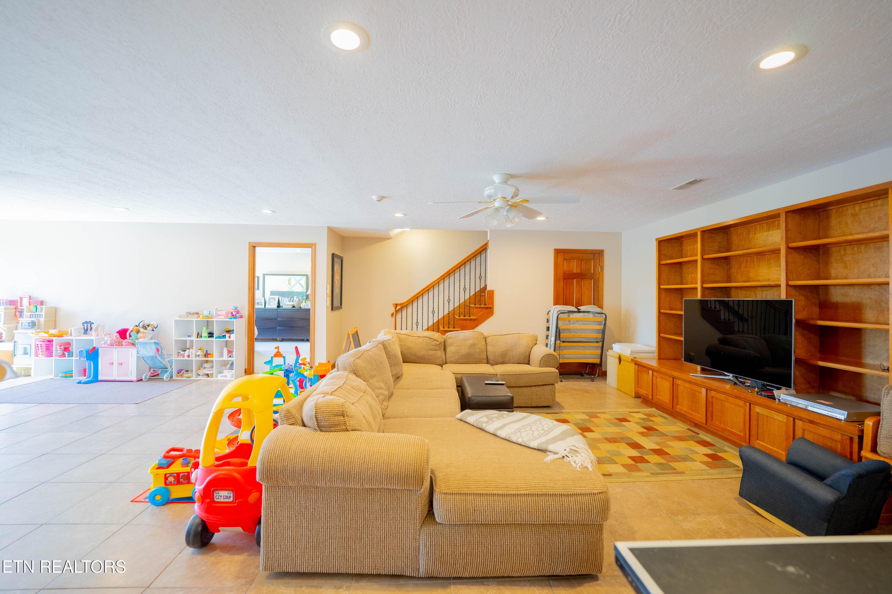 Downstairs Living Area 310 Teague Lane - 306 & 310 Teague Lane, Sevierville, TN 37862, Sevierville