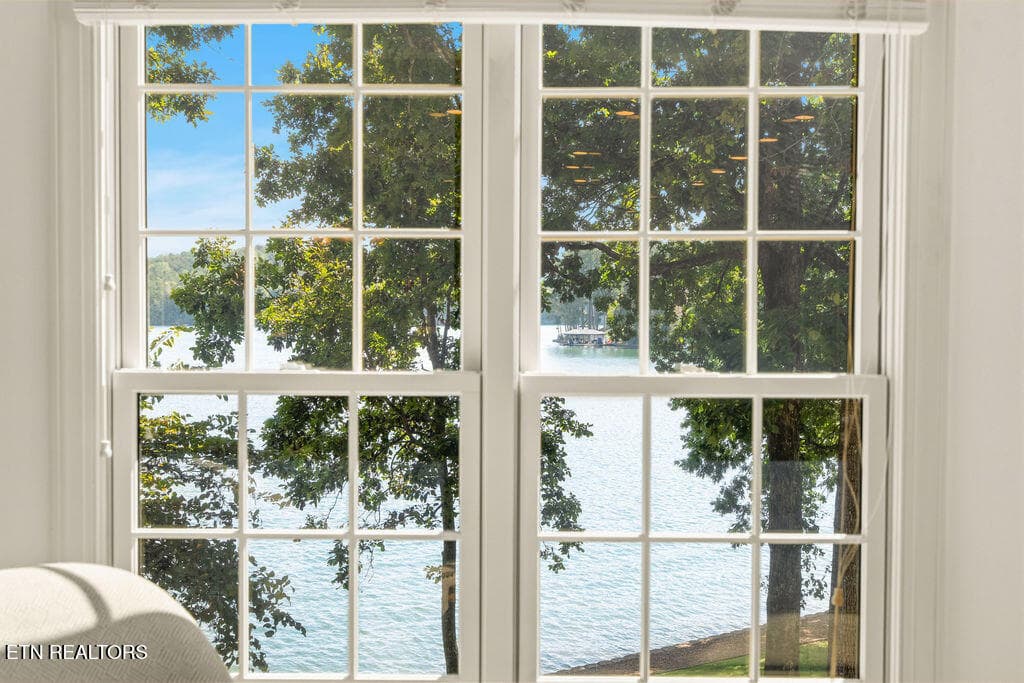 Lake View from Family Room - 631 Tanasi Lane, Loudon, TN 37774, Loudon
